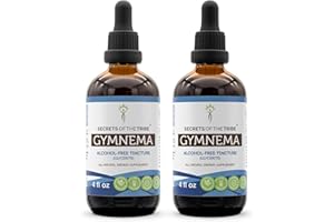 Secrets of the Tribe Gymnema Tincture Alcohol-Free Liquid Extract, Gymnema (Gymnema Sylvestre) Dried Leaf (2x4 FL OZ)