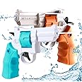 Water Guns for Kids Adults, 2 Packs Revolver Squirt Water Pistols, Very Cool Small Manual Water Soaker Gun Summer Swimming Pool Outdoor Games Beach Water Fighting Toys Gifts for Boys Girls Children