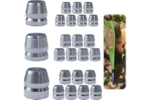 SPNKMJUJ 21 PCS Round Axe Handle Wedge Safety Handle Metal Wedge Hammer Handle Wedges for Axe Hammer Sledge (0.55/0.63/0.71 Inch)