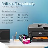 Palmtree LC3219XL Ink Cartridges 5 Pack for Brother MFC-J5330DW MFC-J5730DW view 2