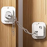 NestGuard Child Proof Door Lock, Adjustable Latch, 1 Pack | Cat Door Latch, 3M Adhesive, For Baby, Dementia &amp; Pets, No Tools Needed