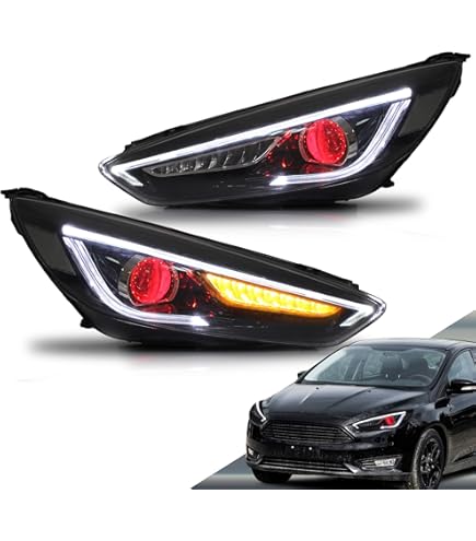 Amazon.com: VLAND Projector Led Headlights Compatible with Focus