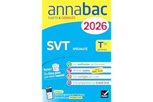 Annabac : SVT Tle générale (spécialité) 2026