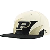 Purdue Boilermakers NCAA Officially Licensed Hat Flat Snapback Z11 Retro Sharktooth