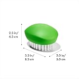 OXO Good Grips Vegetable Brush Nylon Bristles Flexible Non-Slip Grip view 6