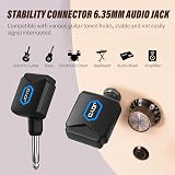 JOYO 5.8GHz Wireless Guitar Transmitter Receiver System JW-06 4 Channels view 3