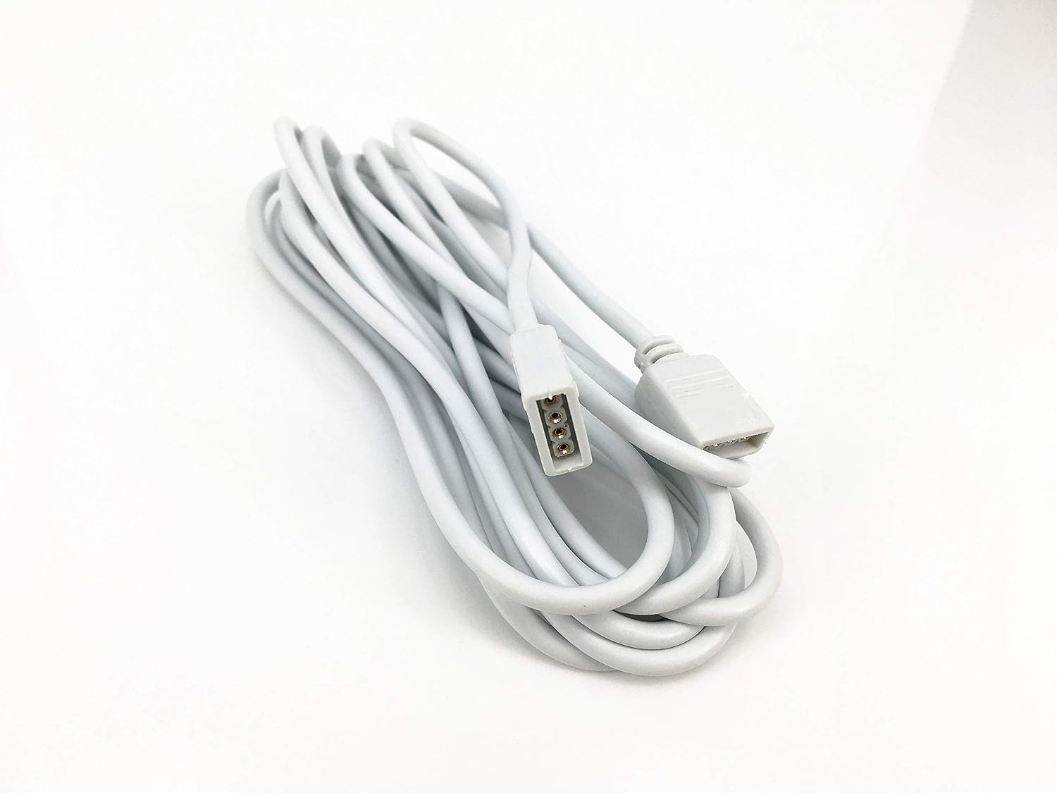 4-Pin RGB LED Verlängerungskabel 2m – Für 5050, 3528, 2835 LED Streifen, Lötfrei