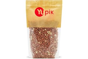 Yupik Spanish Peanuts, Skinless, 1Kg, High in Fiber, Healthy Snack, Protein Snacks, Source of Fiber, Low in Carb, Cholesterol