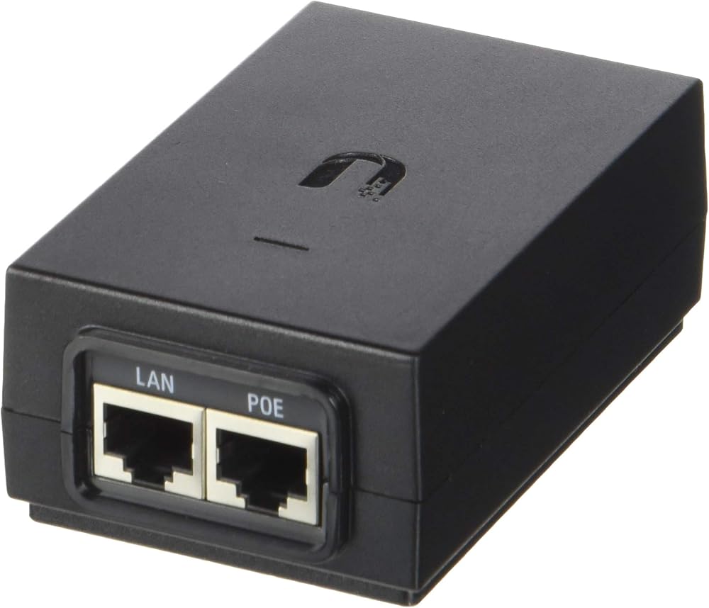 Ubiquiti POE-24-24W-G Passive PoE Adapter EU 24V 1A 24W .esd prot