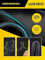 LUMITECO Quick Connect Tire Chuck Hose, Valve