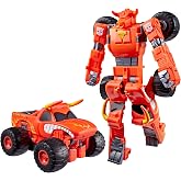 Transformers Monster Jam El Toro Loco (Furioso) | Action Figure Changes from Robot to Monster Truck, Toys for 6+