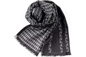 Cashmere Feel Scarf for Winter, Luxurious Unique Design Selection Scarf for Men & Women…