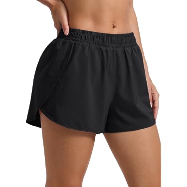 Amazon.com: CRZ YOGA Half Split Athletic Shorts 2.5