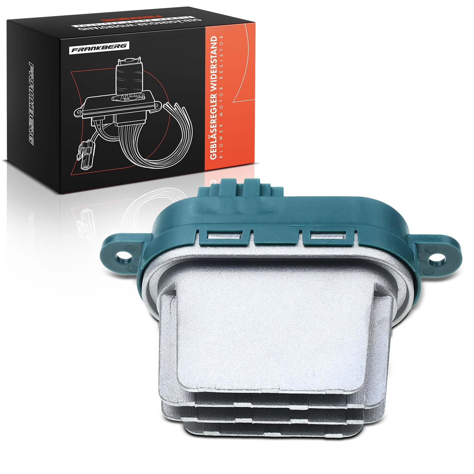 Frankberg Blower Motor Fan Resistor for S.h.a.r.a.n T.o.u.a.r.e.g Transporter V Q7 C.a.y.e.n.n.e A.l.h.a.m.b.r.a A.m.a.r.o.k M.u.l.t.i.v.a.n V 2002-2021 7L0907521