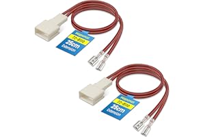 NAPONAL 72-8110 Speaker Harness,Thicker and Longer Speaker Wire Cable,Professional Car Door Speaker Wiring Harness Adapter Connector Plug for Toyota RAV4 Camry 4Runner Highlander Scion Forester(2PCS)
