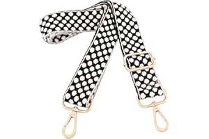 ROYGBCP Adjustable Handbag Strap Wide Purse Strap Replacement Shoulder Crossbody Bag Strap