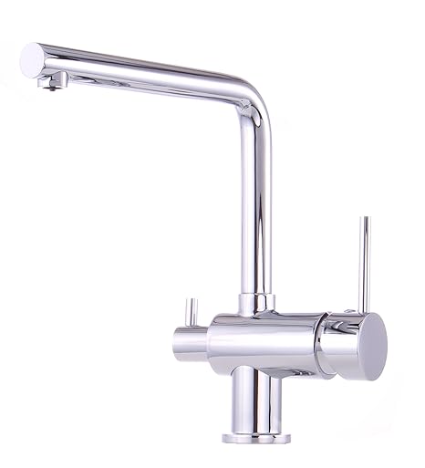 Niederdruck Küche Armatur mit Maschinenanschlauss Geräteanschluss Küchenarmatur Einhebelmischer Wasserhahn küchenarmaturen ar