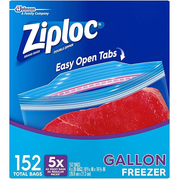 ziploc vacuum bags gallon