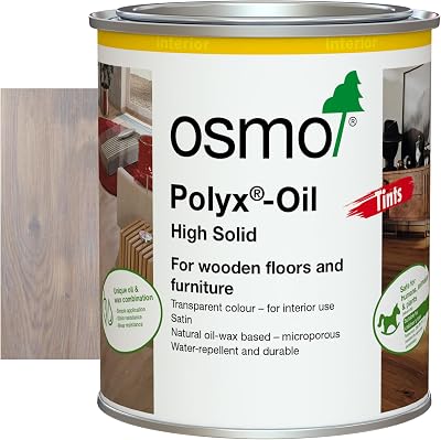 Osmo Polyx Oil Original Satin 750ml White 3040 for wood floors/furniture