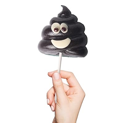 The Gummy Bear Guy | Gummy Candy Poop Emoji on a Stick - 4oz. Cola Flavored (Cola)