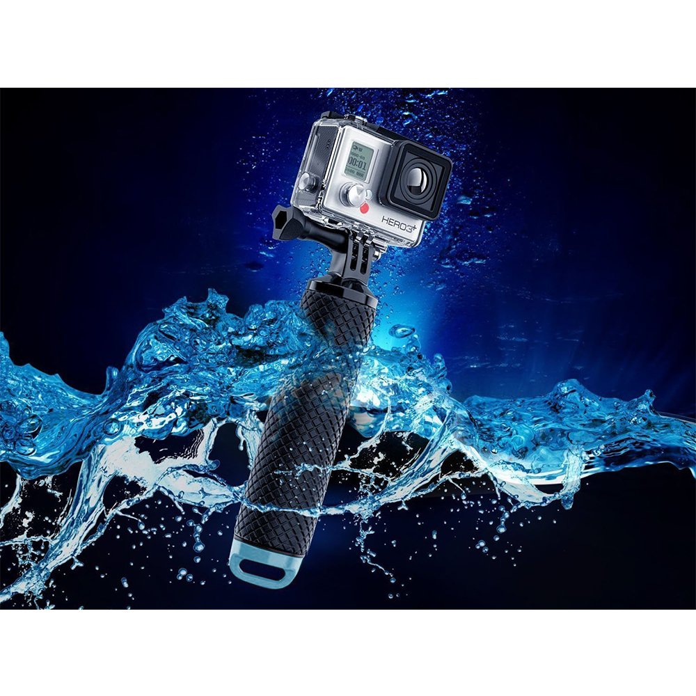 Hyckee MF23-B074VVMQG9 Hero Hand Grip Tripod Stick - Black/Blue