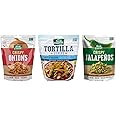 Fresh Gourmet, 1 Lightly Salted Crispy Onions, 1 Lightly Salted Tortilla Strips, 1 Lightly Salted Crispy Jalapenos, 3.5 Oz Each, 1 CT (Variety Pack)
