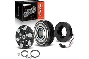 A-Premium Air Conditioner AC Compressor Clutch Kit Compatible with Buick LaCrosse 2012 3.6L & Cadillac SRX 2012-2016