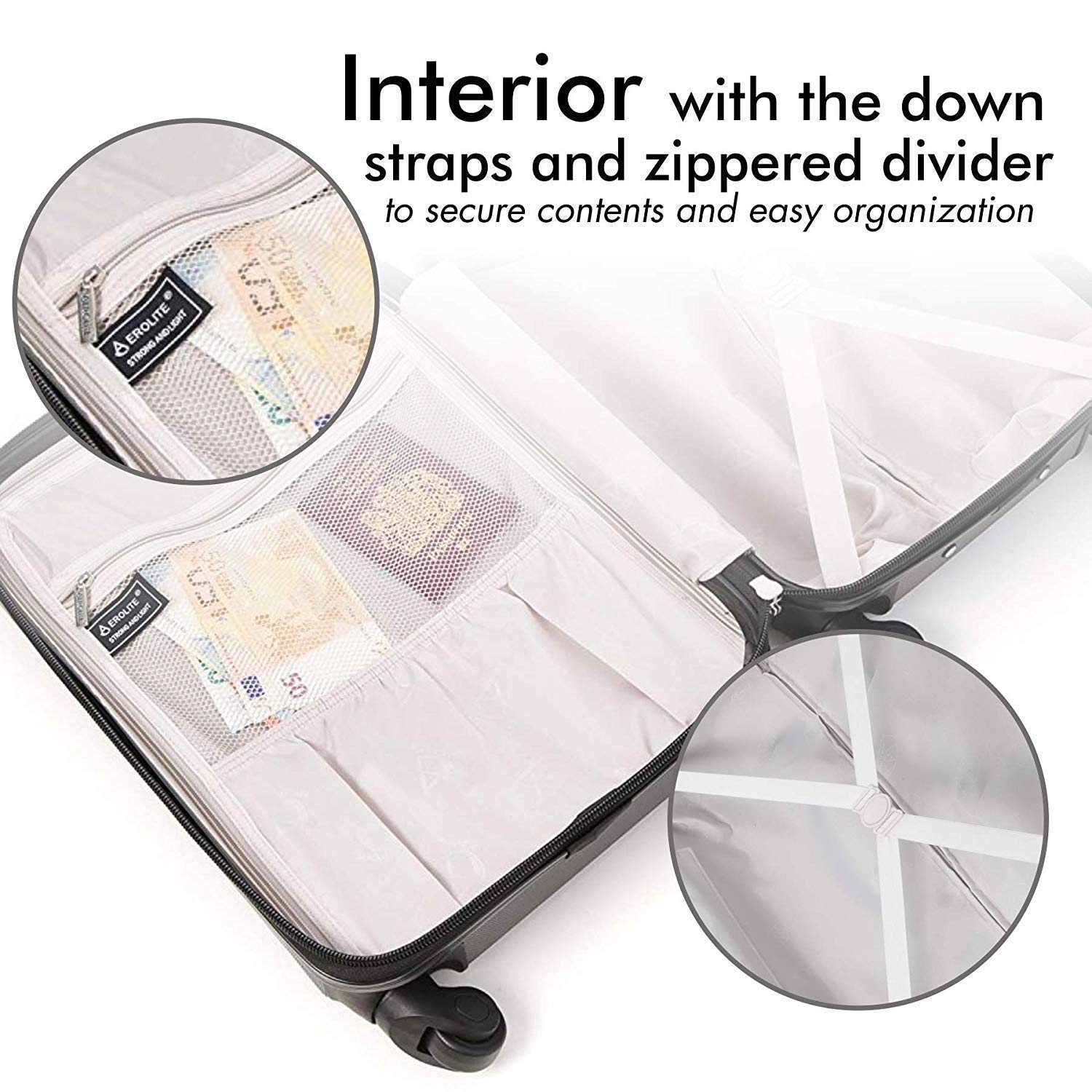 aerolite lightweight abs hard shell