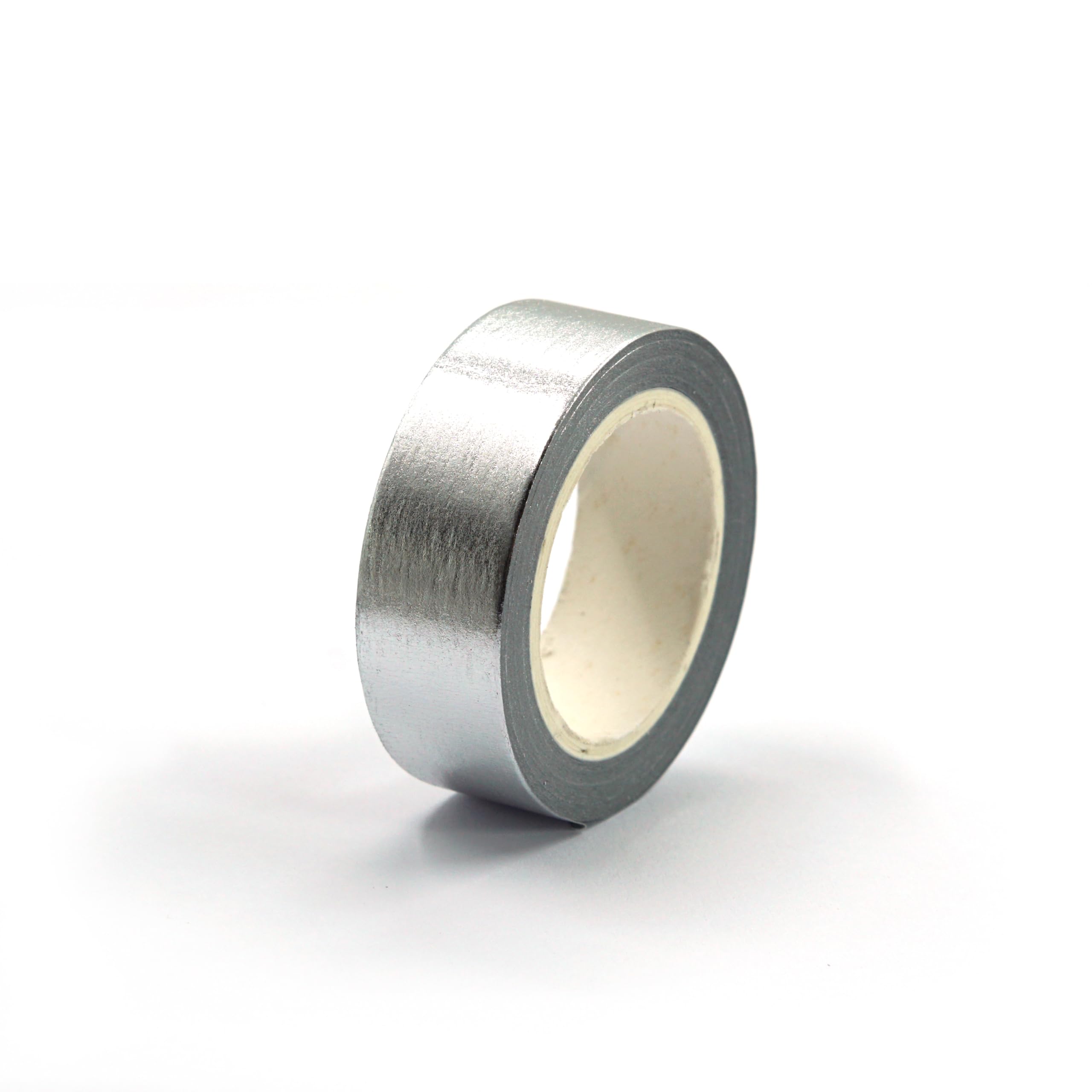 Photo 1 of Silver foil washi tape for wall Decorative tape for crafts Washy-tape Mirror tape Silver strips for wall decor Silver duct tape Metallic washi tape Self Adhesive Masking Tape 0.59in x33FT (Silver)