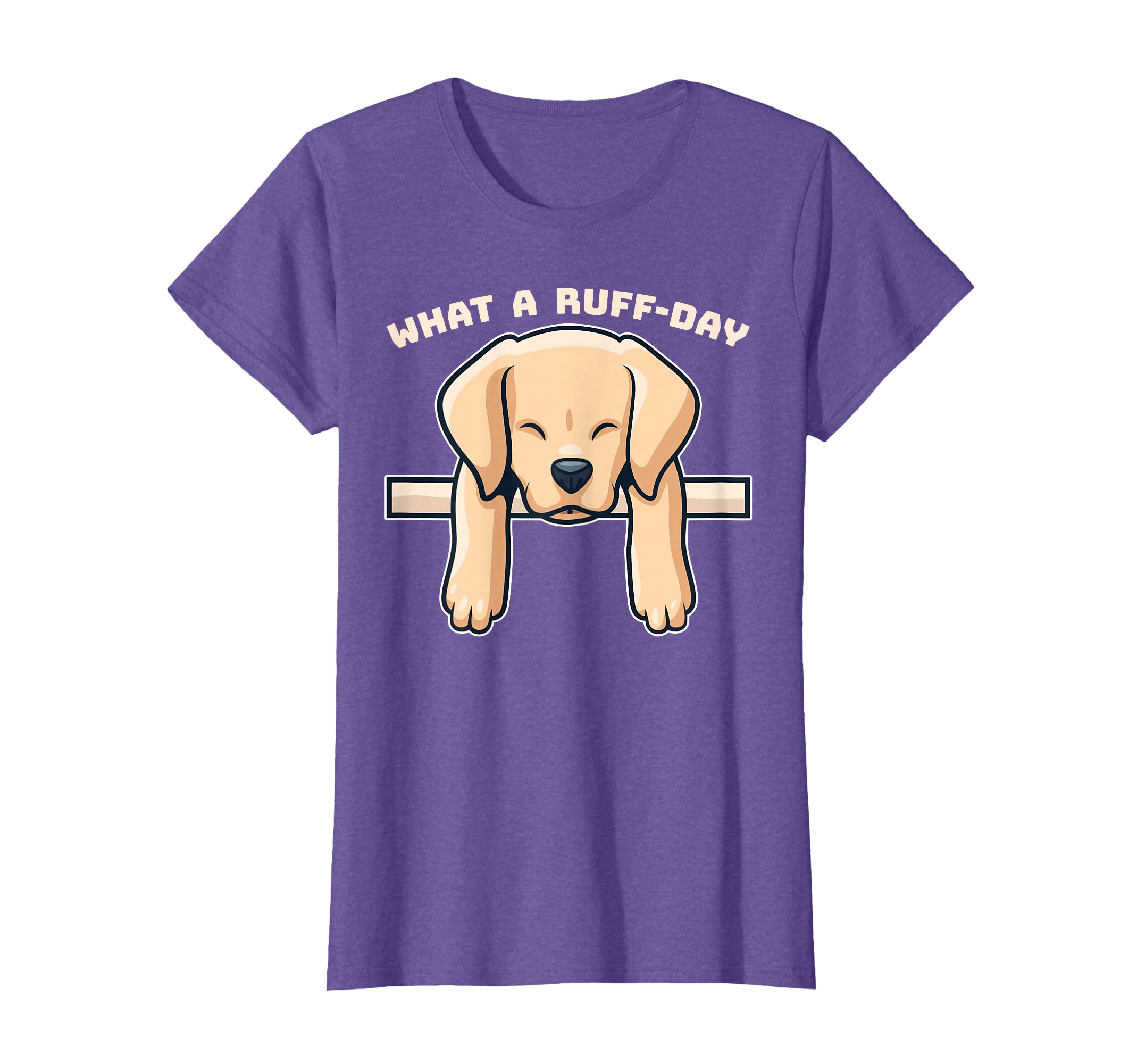 Funny dog pun "What a ruff day" T-Shirt