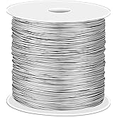 cridoz 22 Gauge Stainless Steel Wire for Jewelry Making, Baling Wire for Wrapping, Craft and Jewelry Making