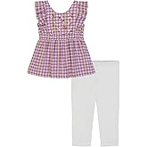 Kids Headquarters girls 2pc Tunic Legging Set