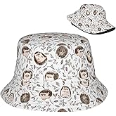 VunKo Bucket Hats for Women Sun Beach Travel Cap Unisex Men Bucket Hat