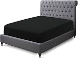 Sapphire Collection 200 Thread Count 100% Egyptian Cotton Fitted Sheet Double view 2
