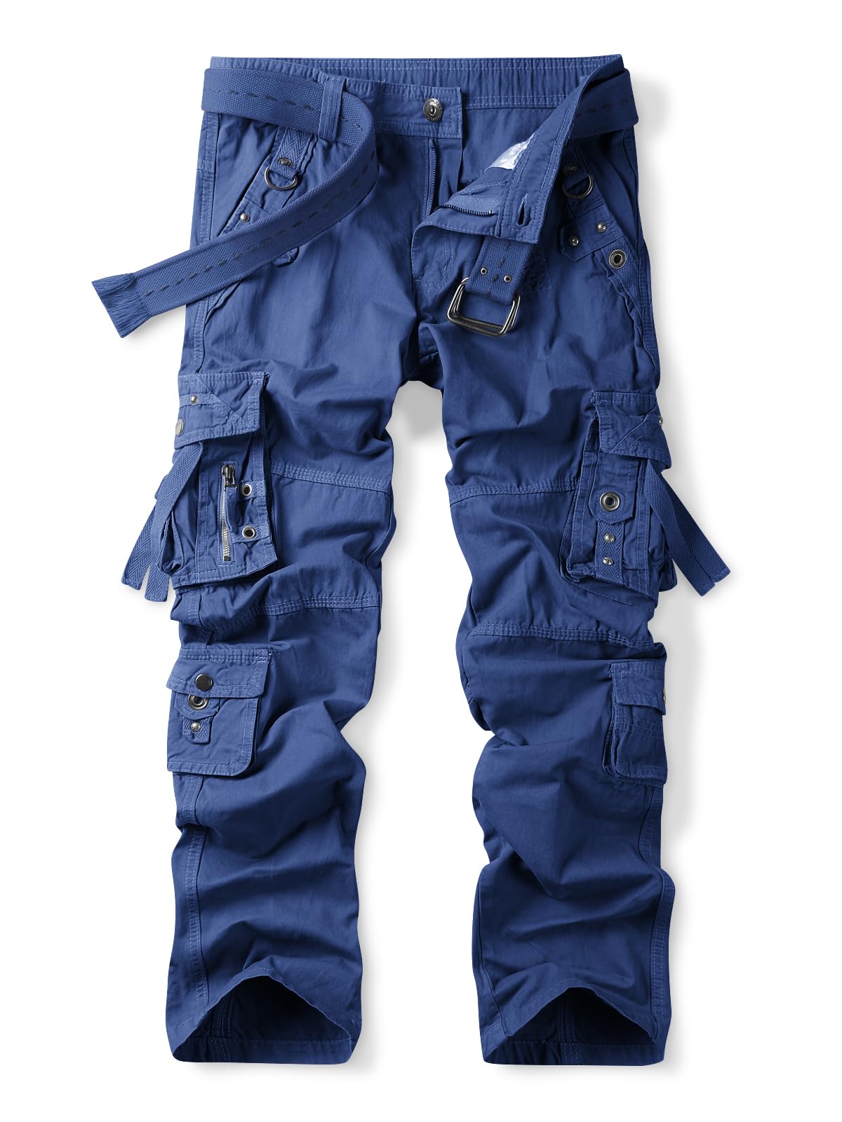 Hunpta Cargo Pants For Men Summer Fashion And Leisure Multi-pocket - View #2