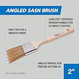 Harris Trade Angled Sash Brush 2" view 3