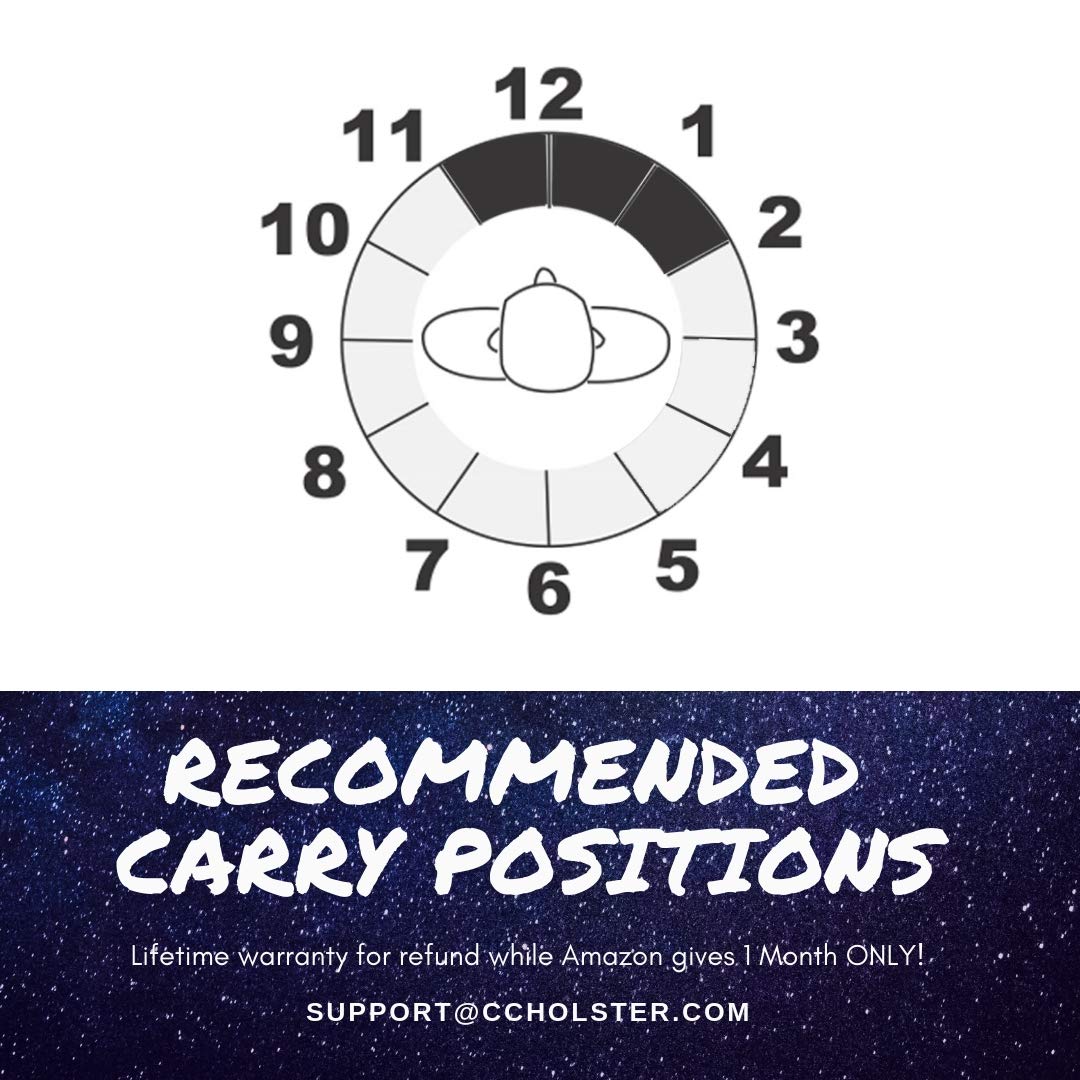 Ultimate Comfortable IWB Holster V2.0 | Fits Pistols Revolvers with 3.5\