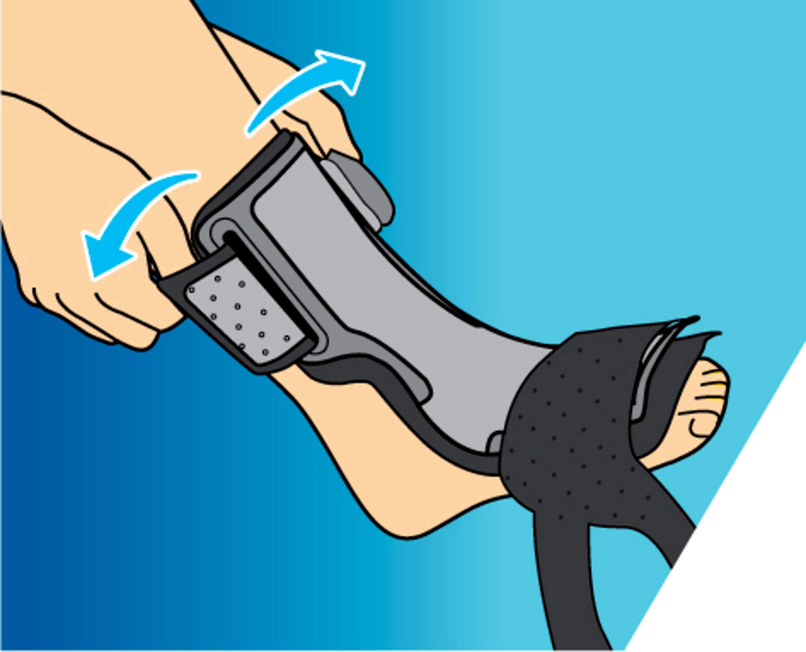 ACE Brand Plantar Fasciitis Sleep Support, Helps Relieve Symptoms of Plantar Fasciitis, One Size Fits Most, Blue