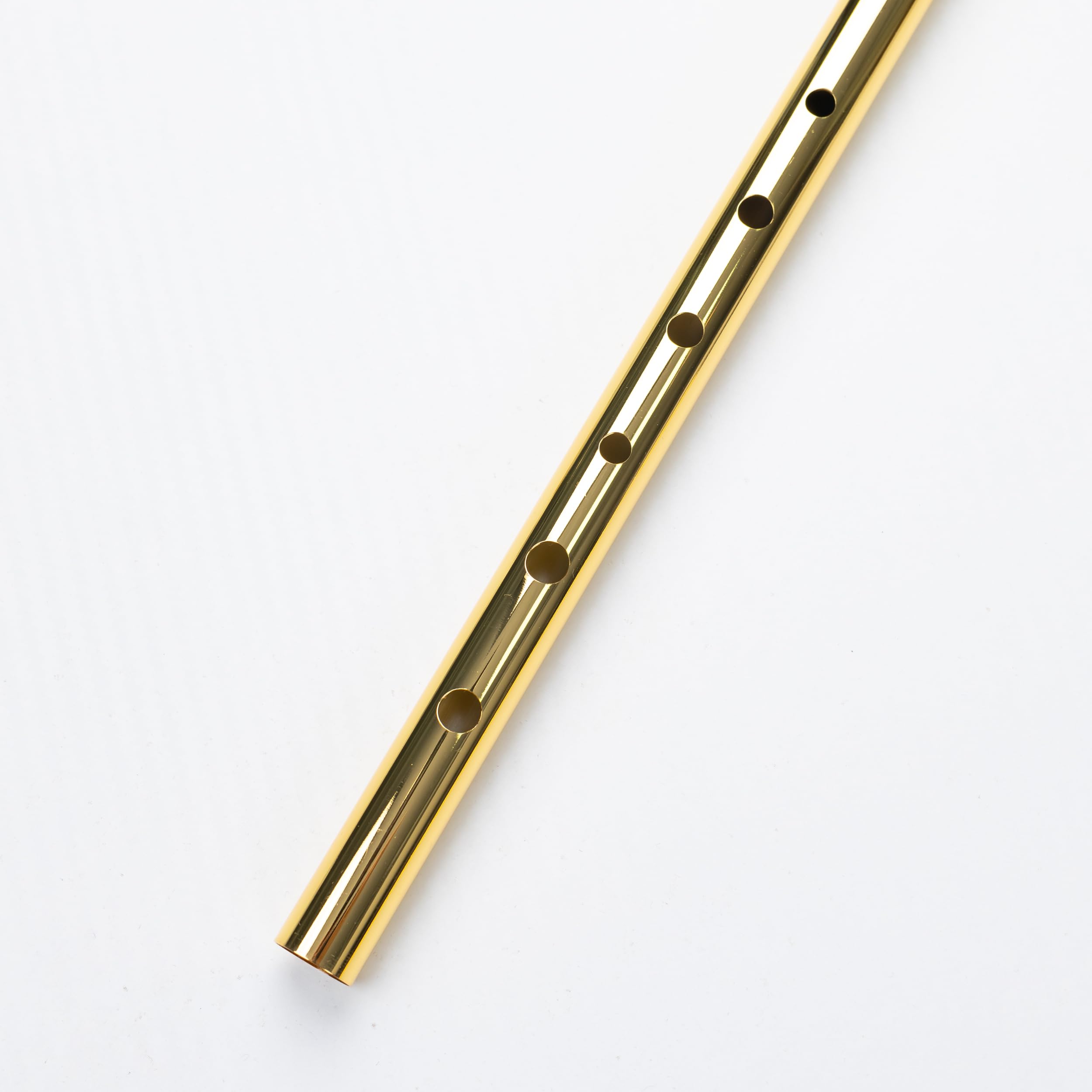 Sifflet Irlandais Penny Whistle En Laiton Sondery - Clé De Do, Instrument Traditionnel Folk