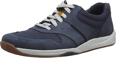 clarks sneakers mens blue