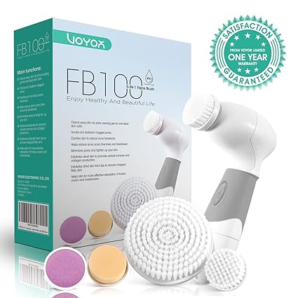 VOYOR 5-IN-1 gesichts reinigungs bürste gesichtsreinigungsbuerste gesichtsbürste elektronisch Reinigungsbürste Wasserdicht Kö