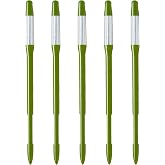 Sustee Aquameter, Set of 5, Plant Soil Moisture Sensor (Green, Medium)