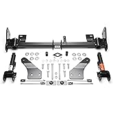 Roadmaster 521448-5 Direct Connect Base Plates Compatible with 2010-2017 Wrangler JK Models and 2018 JK Models of Sport, Sport S, Sahara and Rubicon with Plastic Skid Plate