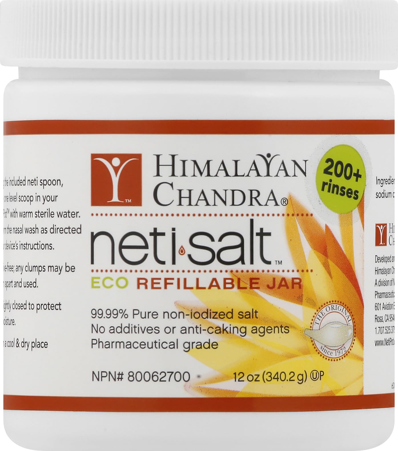 Himalayan Institute Press Neti Pot Salt 340 g