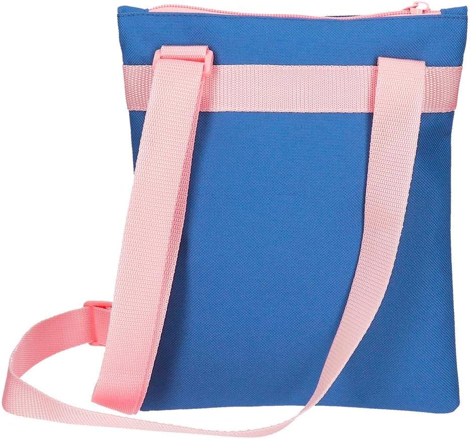 Roll Road Rose Shoulder bag Blue 20x24 cms Polyester - Image 5