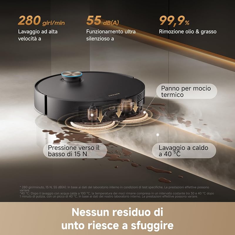 X60 Pro Ultra Complete Robot Aspirapolvere, Aspiraz. 42.000 Pa