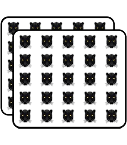 Lion Head Planner Stickers - 18 Pack For Calendars, Scrapbooking & Craft Projects