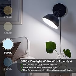 Maylaywood A19 LED Light Bulbs, 60 Watt Equivalent
