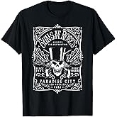 Official Guns N' Roses Paradise City Label T-Shirt