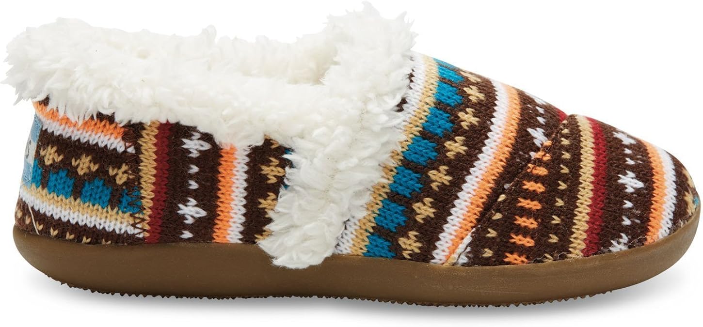 toms fair isle slippers